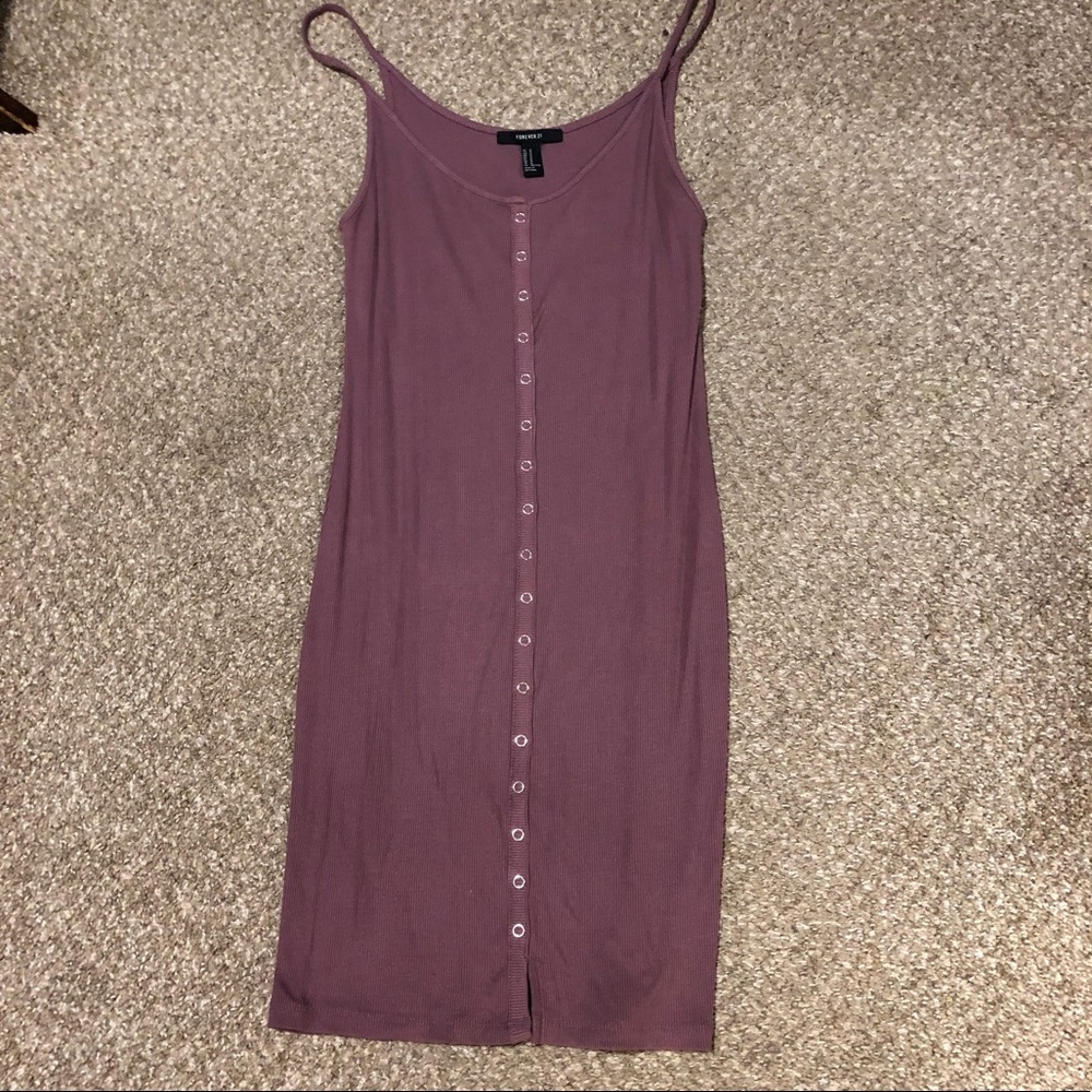 Midi ribbed bodycon dress